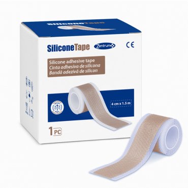 Banda adeziva cu gel de silicon medical pentru cicatrici 4 cm x 1,5 m