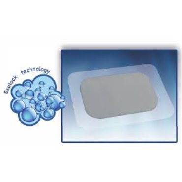 Pansament autoadeziv cu argint ionic, 10x15 cm, cutie 5 bucati 