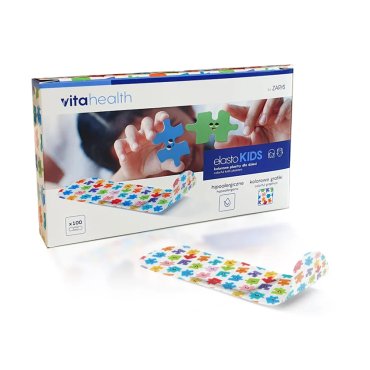 Plasturi impermeabili pentru copii ElastoKIDS, cutie 100 buc