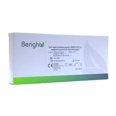 Test rapid antigen combinat Gripa A+B si Covid-19, exsudat nazofaringian pentru uz profesional