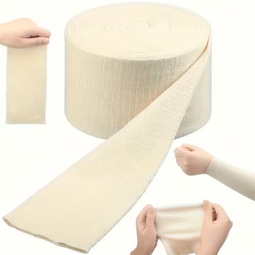 Bandaj tubular din bumbac cu dimensiunile 15 cm x 200 cm