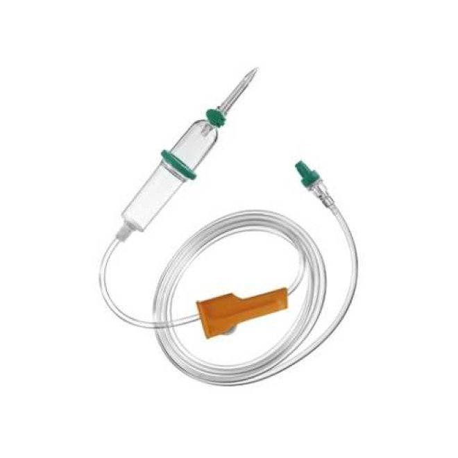 Intrafix® SafeSet LL, 230 cm – Set de Perfuzie cu Protecție Antiaer și Conector Luer Lock