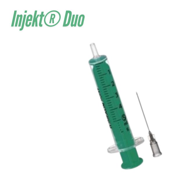 Seringă Injekt® Duo 20 ml ac G21 (1 cutie x 100 bucati)