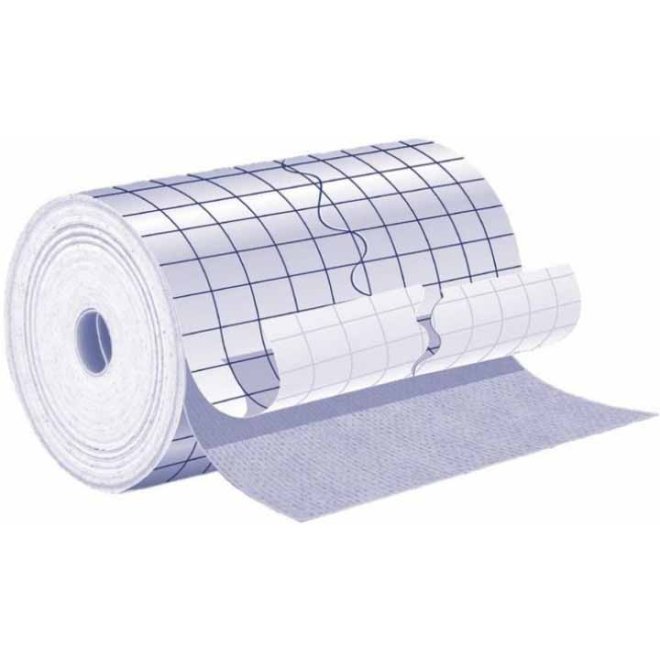 Bandă Adezivă Hipoalergenică, Material Neteșut, 15 cm x 10 m