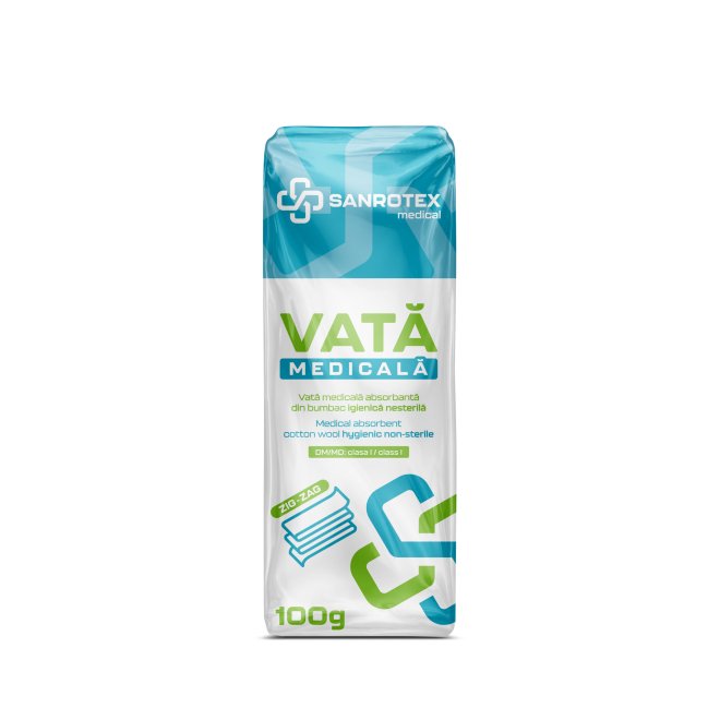 Vata Hidrofila 100% Bumbac 200g