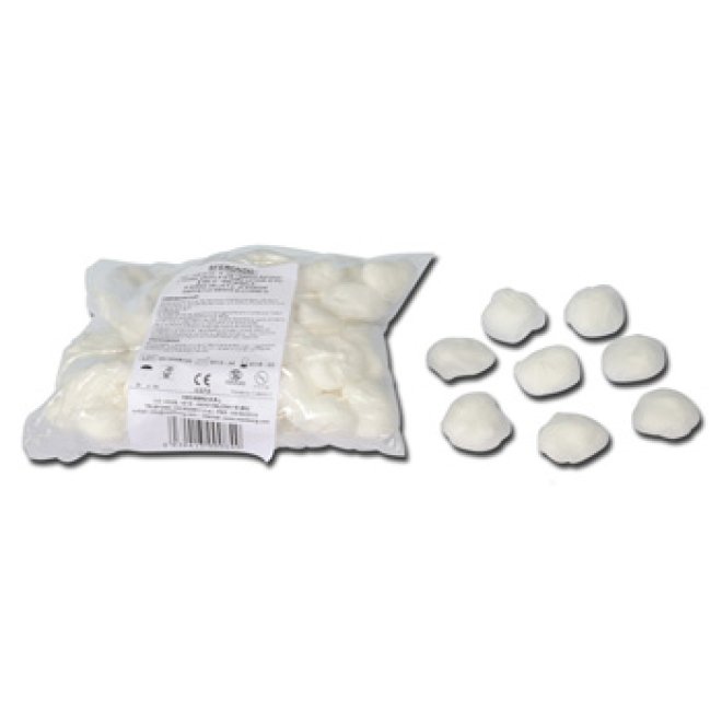 Tampoane rotunde din tifon de bumbac Ø 50 mm - 100 buc.