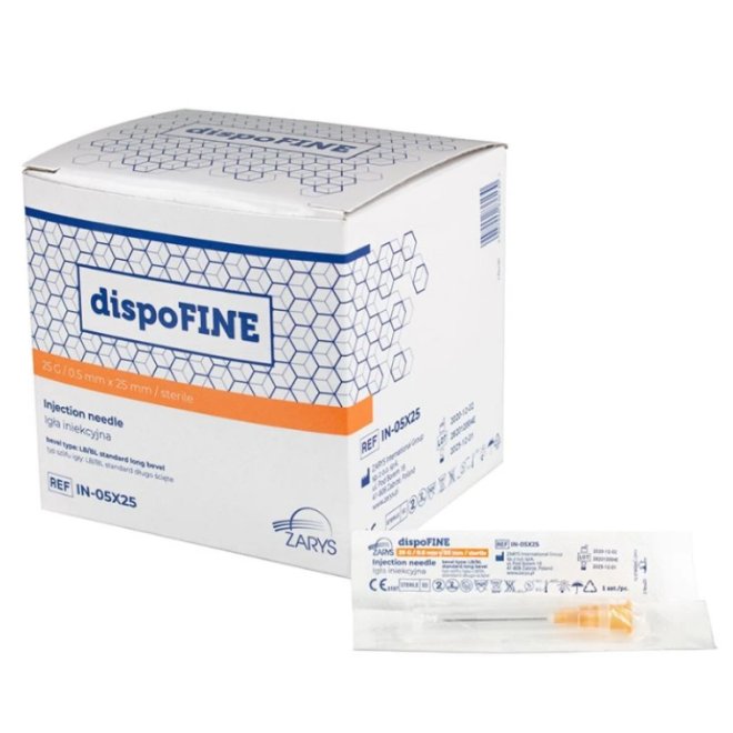 DispoFINE, Ace seringă ,sterile, 25G