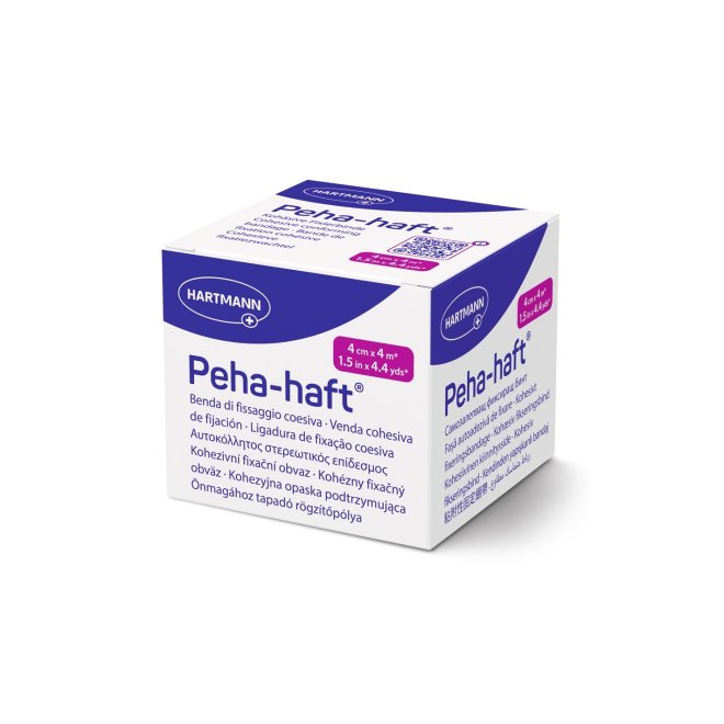 Peha-Haft bandaj elastic autoadeziv, 4 cm x 4 m