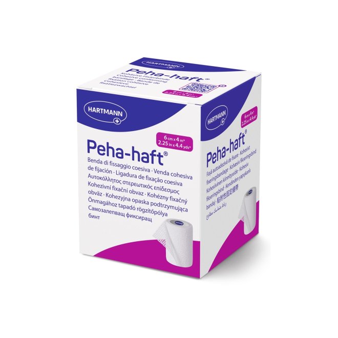 Peha-Haft bandaj elastic autoadeziv, 6 cm x 4 m