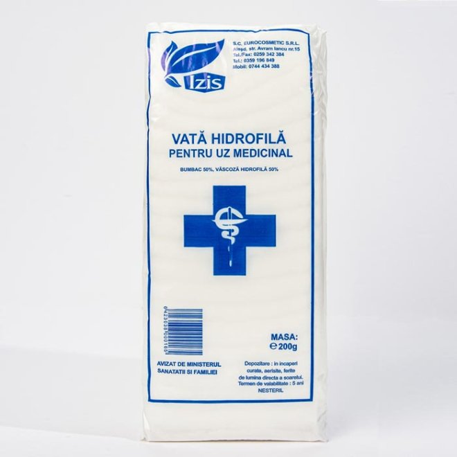 Vată medicinală – 200 g