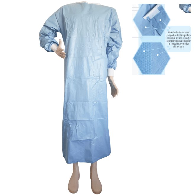 Halat chirurgical steril ranforsat complet