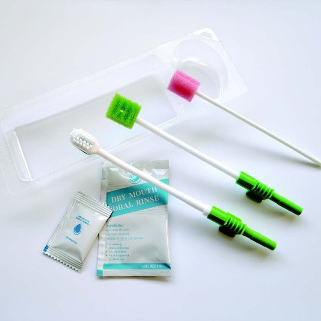 Kit igiena orala medicala 1203 cu aspiratie si CHG 0,12%