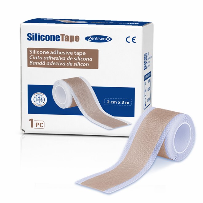 Banda adeziva cu gel de silicon medical pentru cicatrici 2 cm x 3 m
