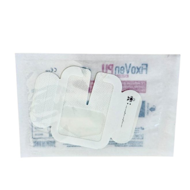 Plasturi cu fereastra transparenta pentru fixare branule – 7 cm x 9 cm, cutie 50 buc