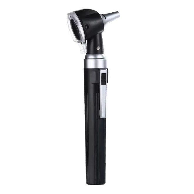 Otoscop profesional cu iluminare LED HS-OT10J, lupa 3x si set 8 speculi inclusi