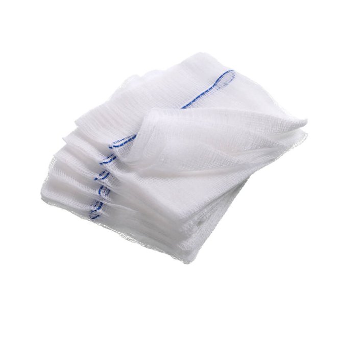 Comprese nesterile din tifon cu fir X-Ray (radioopac), abdominale, 45 x 45 cm, pachet 50 buc