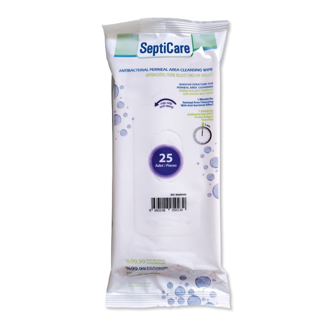 Pachet Promoțional Scutece Adult Klingo Economic (30 buc.) + 2 Pachete Servetele Antibacteriene SeptiCare (25 buc.)