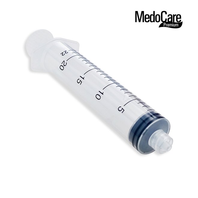 Seringa de unică folosinta, LUER LOCK, 20 ml cu ac 21G si extensie 22 ml