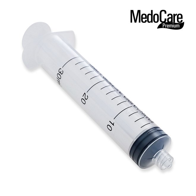 Seringa de unica folosinta 30 ml cu ac 18G, tip Luer Lock