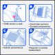  Comprese sterile pentru arsuri impregnate cu hidrogel 20x45 cm
