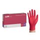Mănuși nitril easyCARE XS roz berry – nepudrate, nesterile, 100 buc/cutie