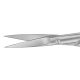 Foarfecă Subțire Aesculap Iris Dreaptă – 11 cm, Ascuțită/Ascuțită